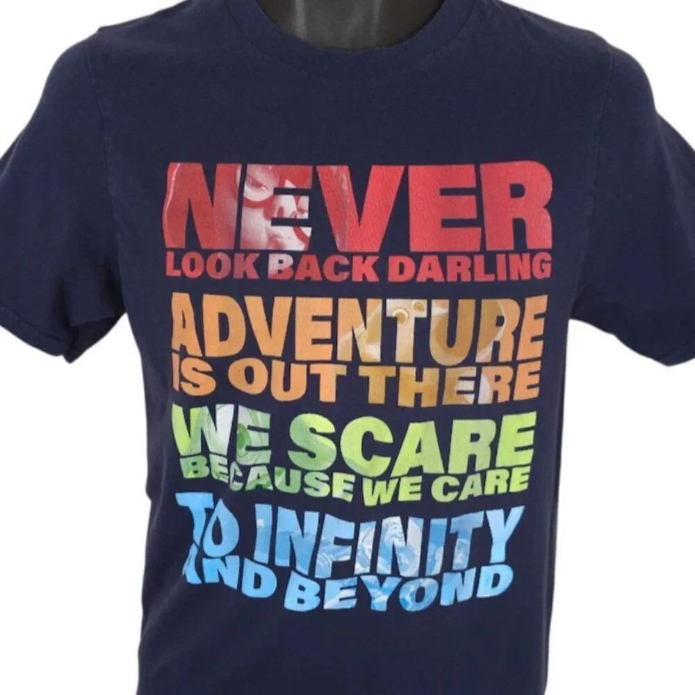 Disney Pixar T Shirt Womens Size Small Incredibles Up Monsters Inc Toy Story